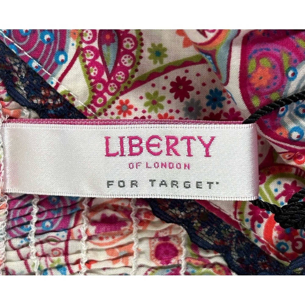 *NWT* Liberty of London Paisley Chemise Dress Women's Medium Y2K - Picture 7 of 10